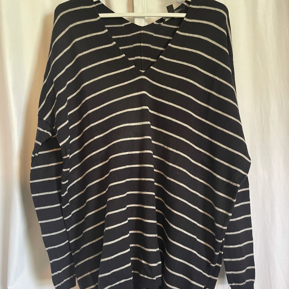 Wool Blend V-Neck Sweater